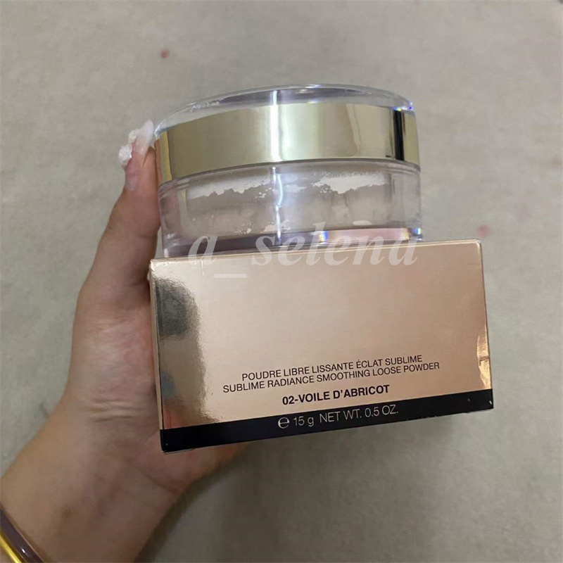 

Brand Makeup Face Powder Smoothing Loose Setting Powder 15g, 02#