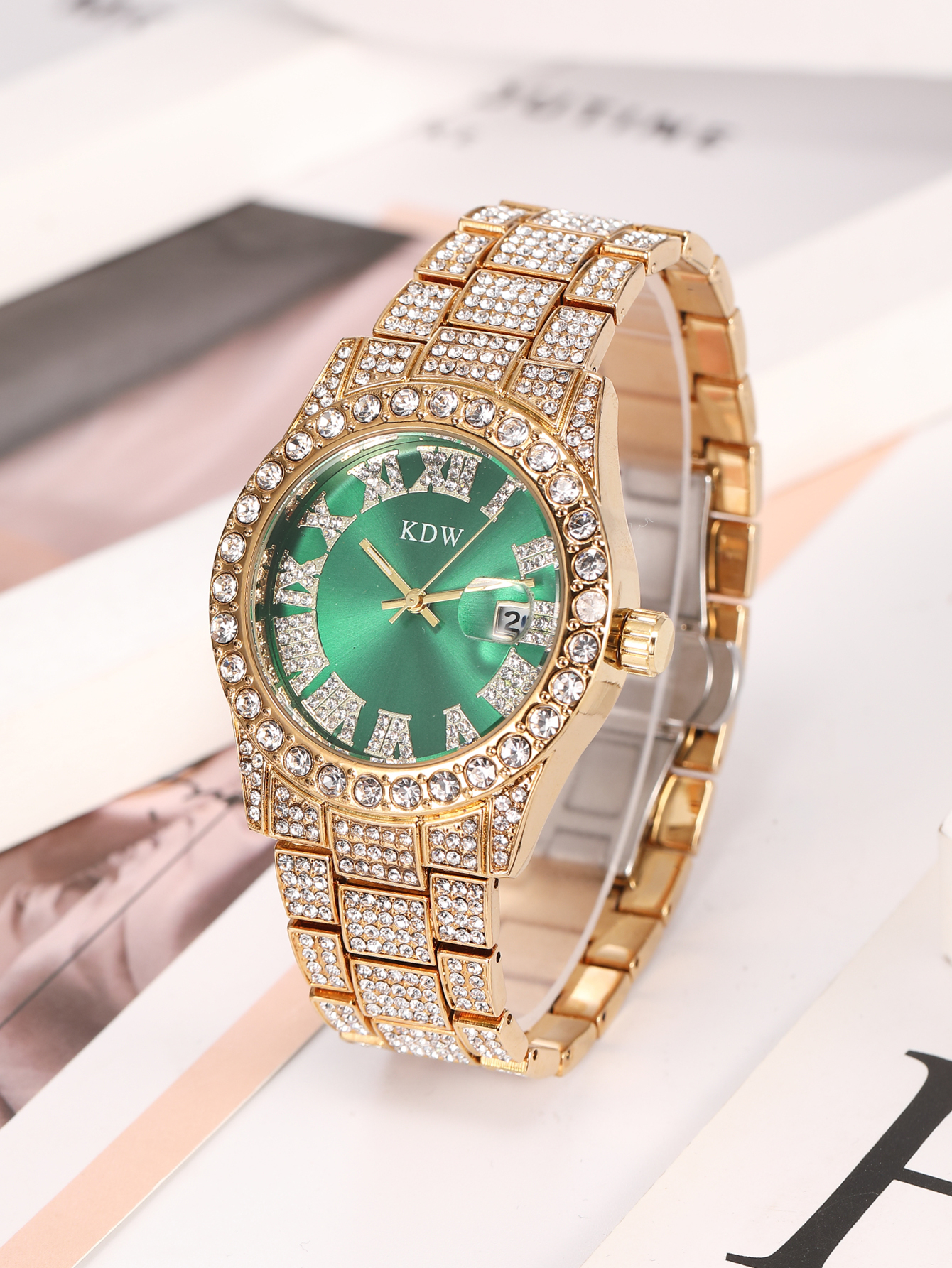 Montre d'huîtres de haute qualité pour hommes dames 18k en acier inoxydable plaqué or ne s'estompe jamais 40 mm wartz watch swiss mouvement swiss