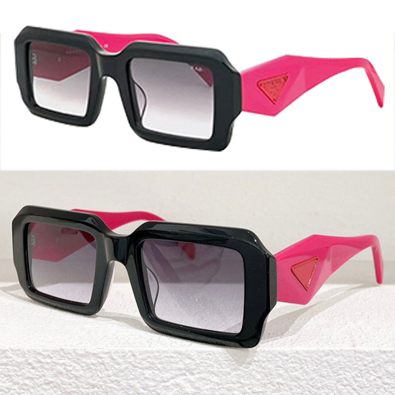 

Sunglasses for women PR81WS Mens or Womens Fashion Shopping Sheet Full Frame Temples Classic Triangle Graphic Summer Style Beach Vacation Anti-UV400 With Box