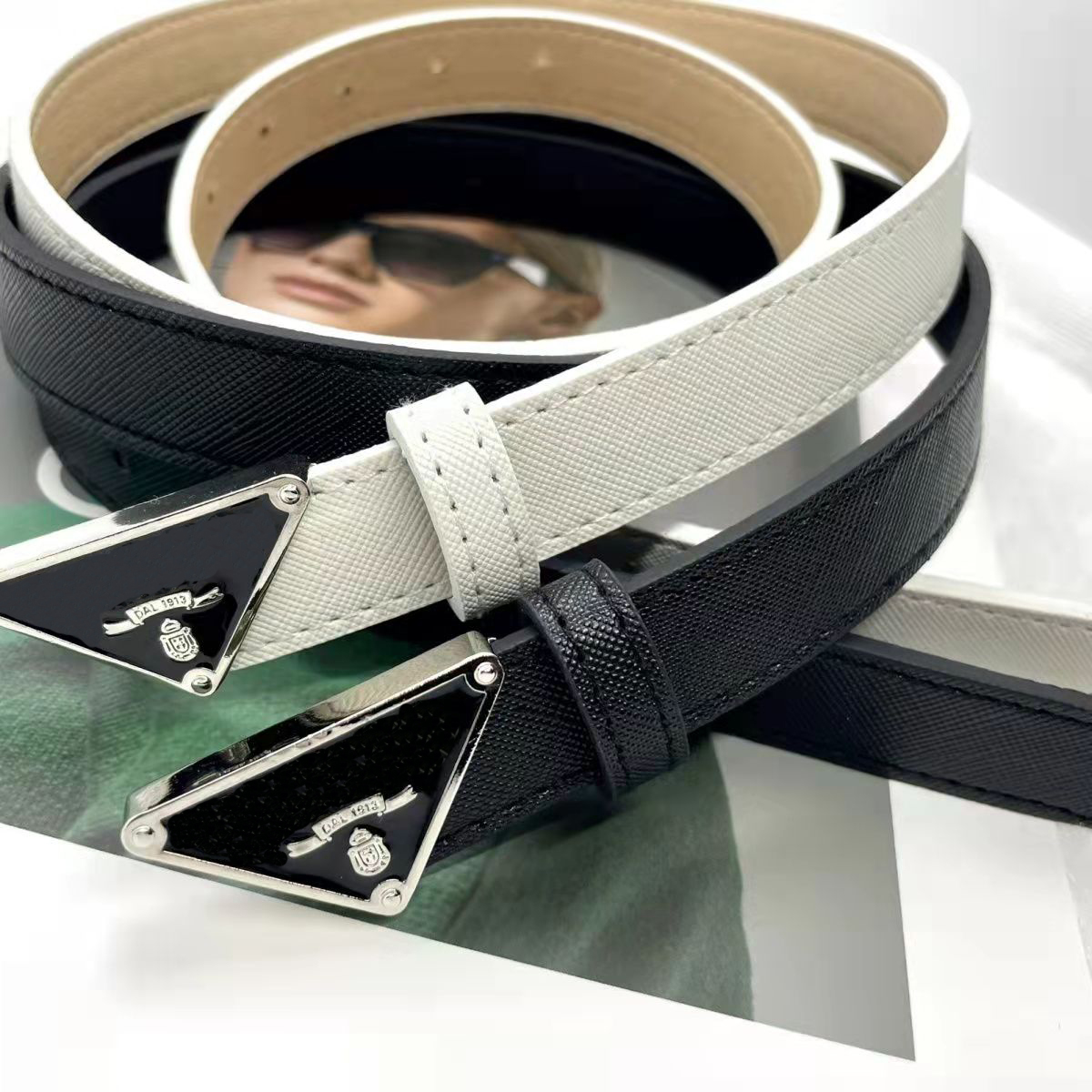 

Fashion classic men's designer belt women's men's casual letter flat buckle belt width 2.0cm, Customize