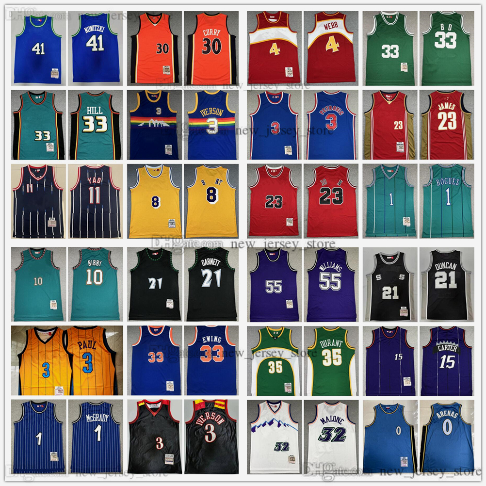 

Mitchell and Ness Retro Basketball Jerseys 34 Paul Larry Pierce Ray Kevin Allen Garnett Dikembe Steve Mutombo Smith Spud Dell Webb Curry Nash Iverson Gary 20 Payton, Select number of picture