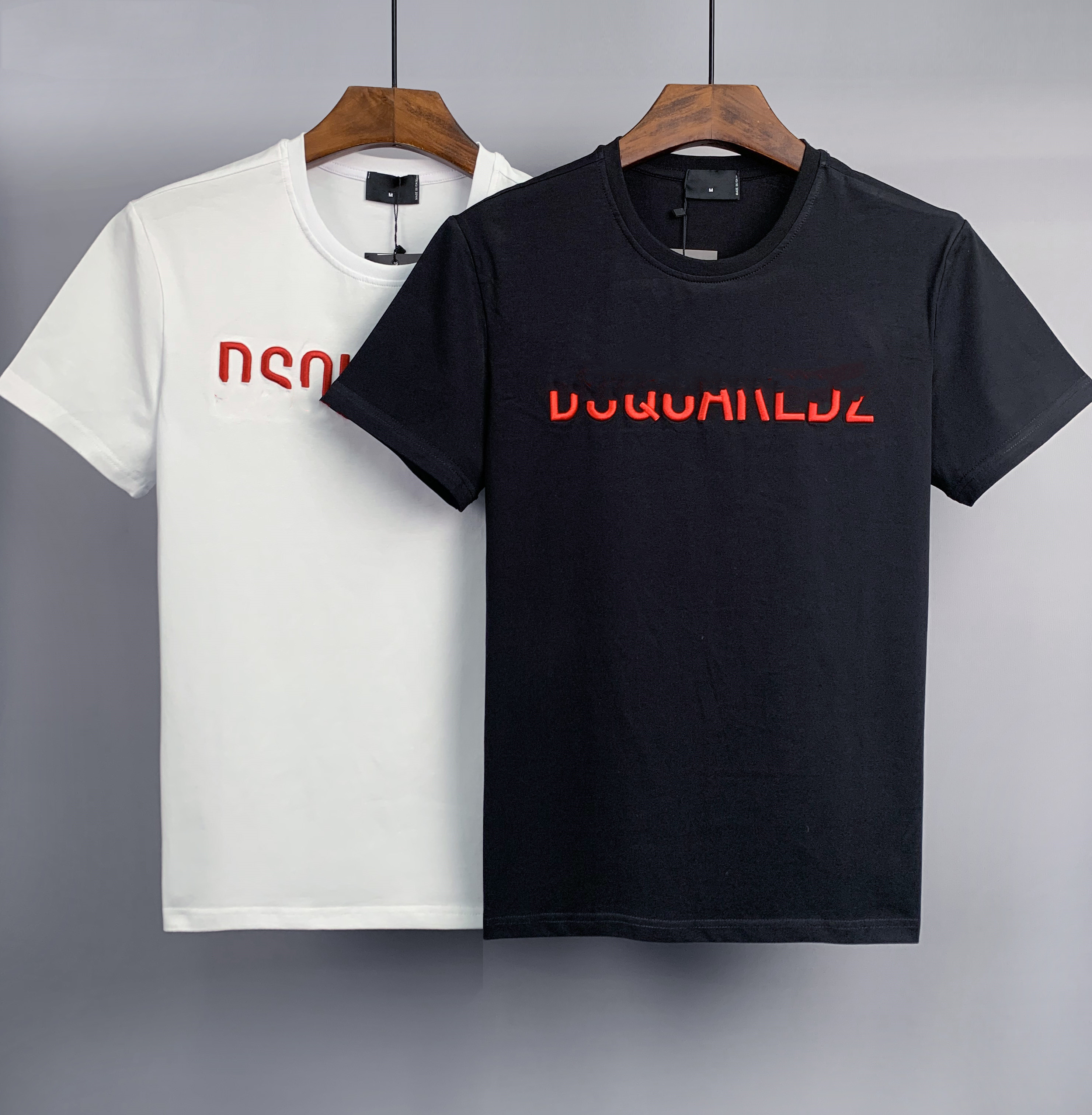 

22SS Brand Men T-Shirt Designer d2 Mens Polo shirt tops Luxury Dsquare Print Shorts O-Neck Short Sleeve Men's Shirts DT2022 dsq Streetwear tee shirts clothes, 17