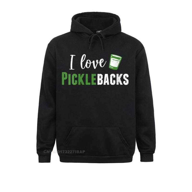 

Men' Hoodies & Sweatshirts Womens I Love Picklebacks Funny Pickleback  Hoodie Prevalent Classic Men Lovers Day Normal Sportswears, Black