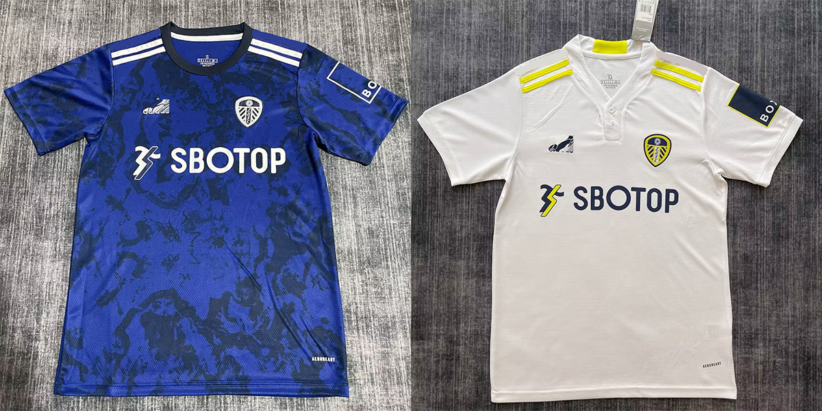 

Leeds United soccer fans Men's T-Shirts fan edition Polos shirt LOGO embroidery summer outdoor sports football training shirt, No 2