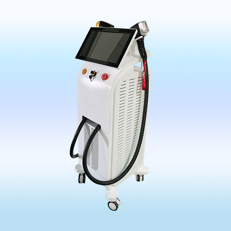 

2 Handle Diode Laser Hair Removal Machine with awesome whole sales price