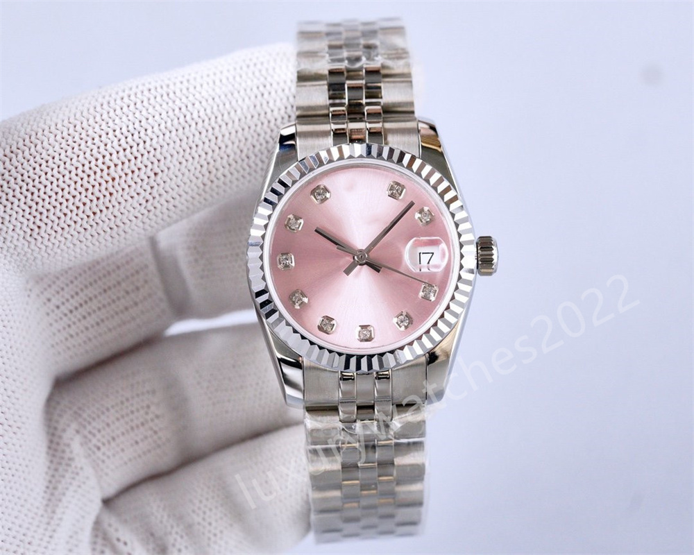 GW Factory Luxury Watch mulity styles Ladies Automatic Mechanical asia 2813 movement 31MM Diamond Set Stainless Steel Designer wristwatch
