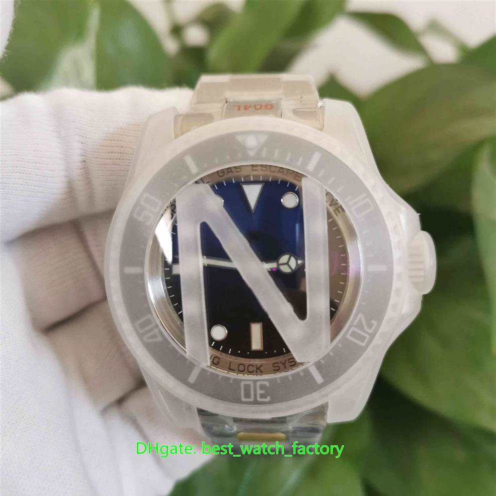 NOOBF Super Version Watches 44mm SeaDweller 126660 DBlue 904L Steel Ceramic Waterproof CAL 3235 Movement Mechanical Automatic Me273z