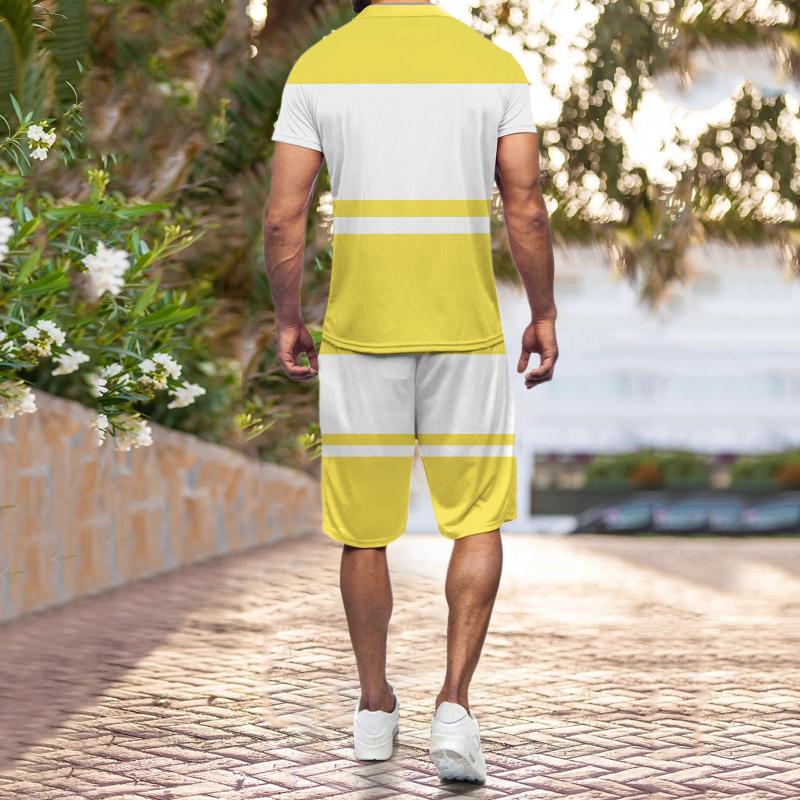 

Men's Tracksuits Sleeping Suit Men Mens Fashion Short Sleeve T Shirt And Shorts Set Summer 2 Piece OutfitMen's, Black