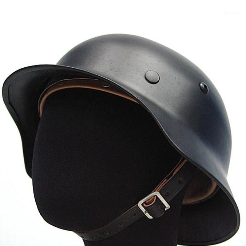 

Cycling Helmets Army German M35 M1935 Steel Helmet Tactical Military Hunting Protective Safety Equipment, Black