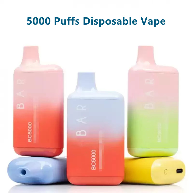 

Elfbars BC 5000 Puffs disposable e cigarette Why not Rechargeable with battery wraps 5% 10ml Pod 650mah usb 10pcs/box all 12 Colors ebar 1500 3000 5000 vape box