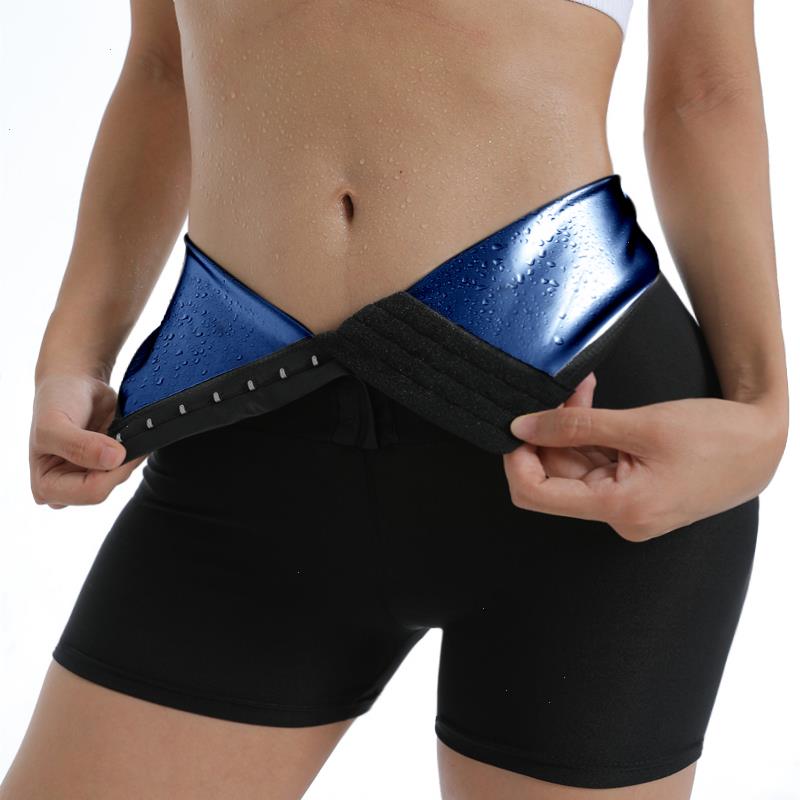 

Sauna Pants Shorts Women Weight Shapers Loss Sweat Leggings Workout Body Shaper Waist Trainer Slimming With Button, Pants h