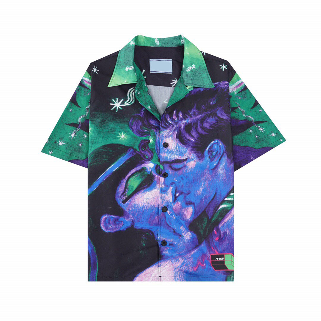 

Men's Plus Tees & Polos Round neck embroidered and printed polar style summer wear with street pure cotton wsw2