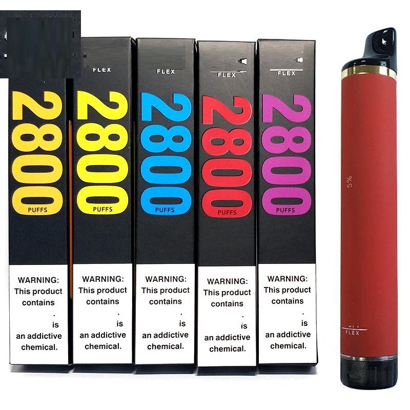 

Original Cigarettes Puff Flex 2800 IQTE Bull 3000 Filex 5000 Puffs Recharge Battery 20 colors 8ml Pen 850amh 2% 5% Device Disposable Vape Guniune