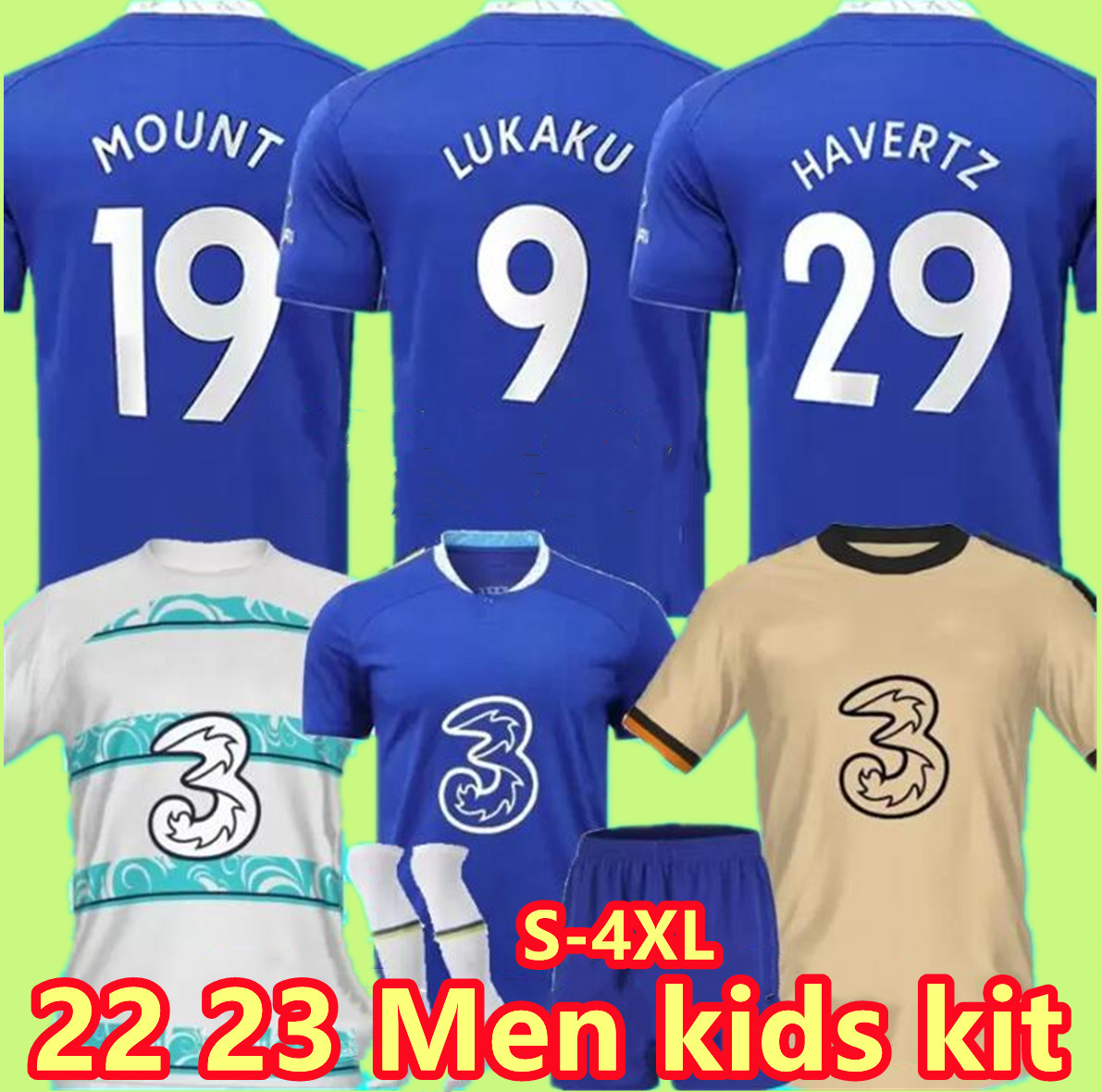 

21 22 23 cfc LUKAKU soccer jerseys Special 42 Champions top final club limited-edition world WERNER HAVERTZ football shirt PULISIC Jorginho Camiseta 2022 2023 KANTE, Black