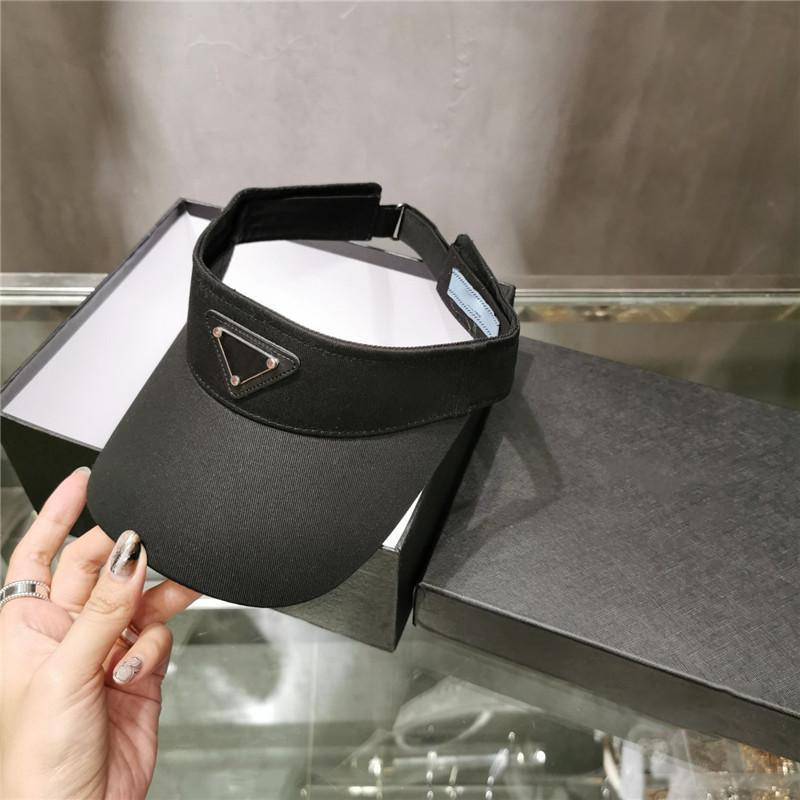 

Wholesale-Letter Empty Top Cap Casual Summer Visor Sun mens designers Hat Sports women Golf Tennis Outdoor Beach Headband Snapback Baseball
