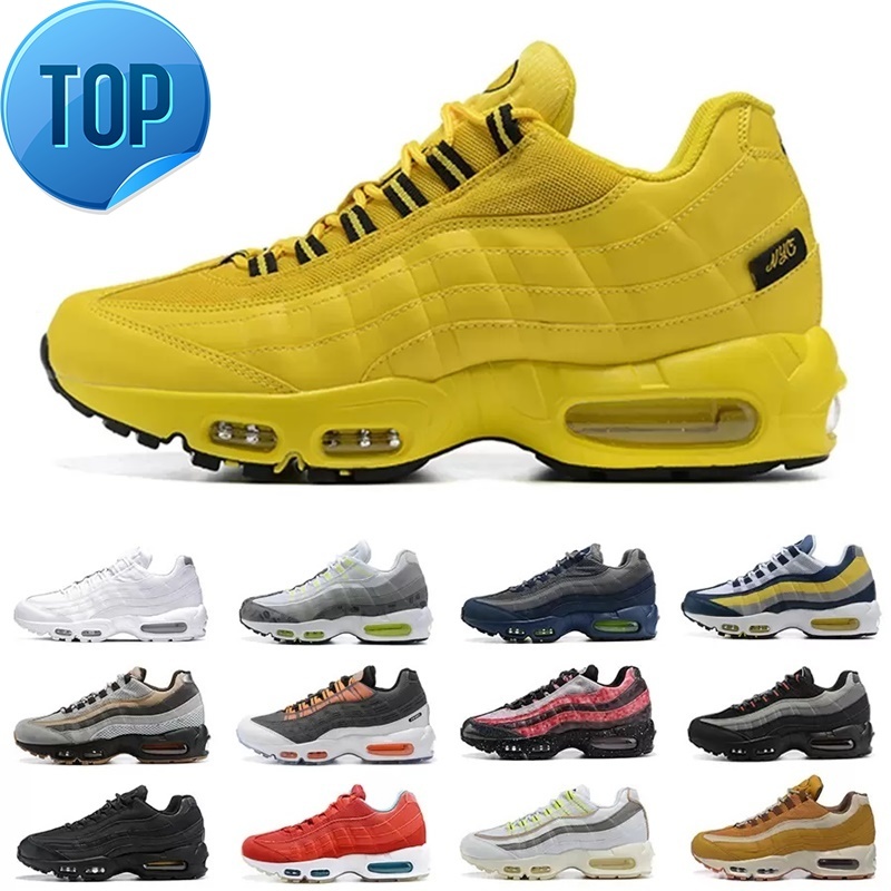 

Discount Ultra 95s OG X 20th Anniversary Men Running Sports Shoes 95 Trainer Air Black Sole Grey Blue High Quality Chaussures Tennis Shoe, 27m
