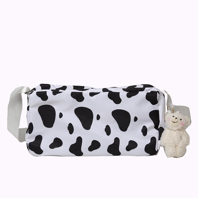 

Evening Bags Cow Print Nylon Crossbody For Women Schoudertas Dames Woman Bag Sac À Main Bandoulière Femme Shoulder Bolso De Mujer, Multi