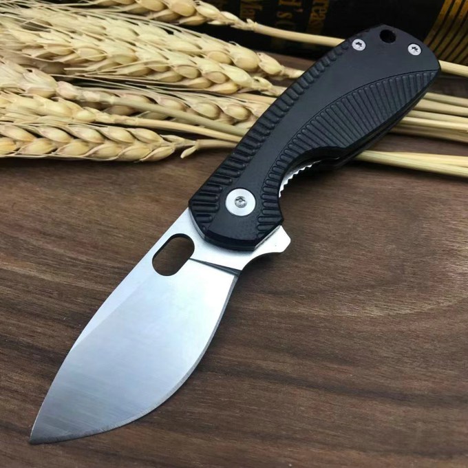 5&#039;&#039; New CNC Fast Opening M390 Steel Blade G10 Handle Pocket Folding Knife FD05-image-759980283