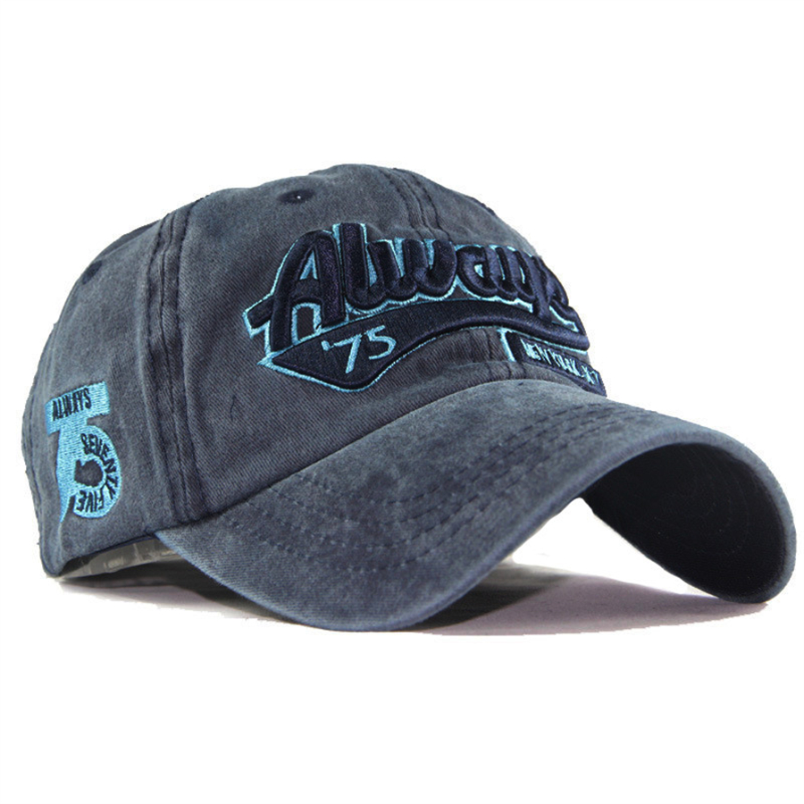 

Fashion Cotton Made Old Washed Embroidery Baseball Cap Outdoor Korean Version of The Sun Hat Summer Male Caps 006