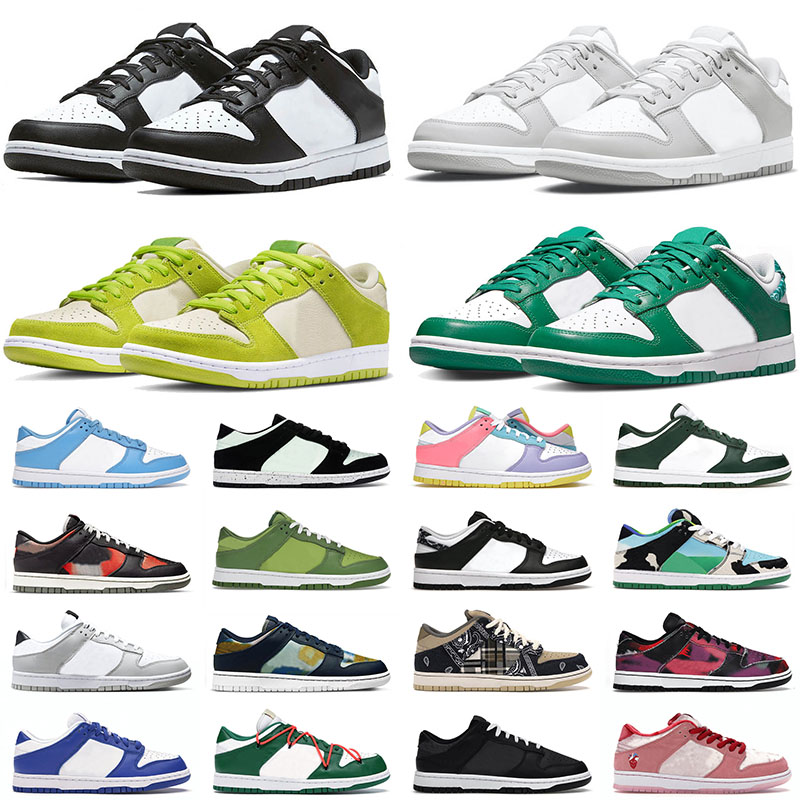 

2022 Arrival Dunks Low Casual Shoes Designer Black White Photon Dust Green Paisley Valentines Day Coast Syracuse Men Women Sports Trainers Sneakers 36-48, A2 green apple