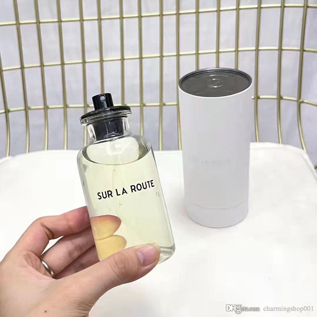 

Top Nice Perfume for women Sur la route cologne natural sparay edp Long Lasting High Fragrance 100ml Good scents come with box wholesale