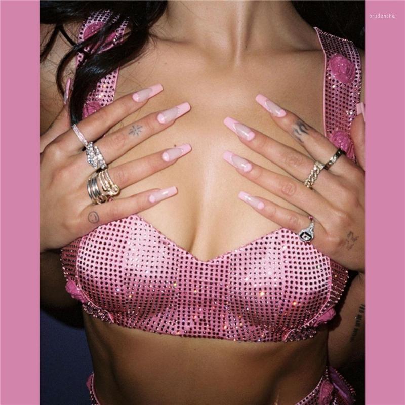 

False Nails 24pcs/Box Press On Manicure Tool Artificial Detachable Fake Wearable Nail Tips Ballerina Prud22, 03