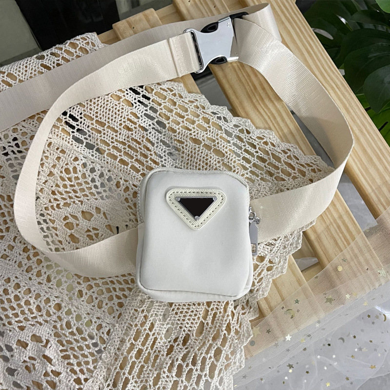 

Women Nylon Waist Bags Children Handbags Purse Kids One Shoulder Messenger Bag Wallet Boys Bust Bags, Black