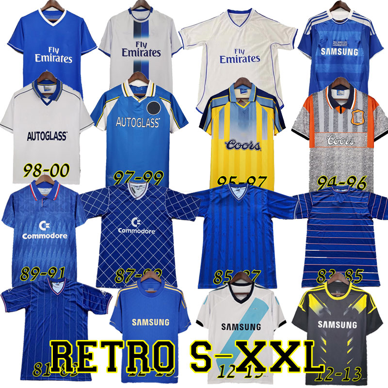

Drogba 2011 Torres Retro Soccer Jersey Lampard 11 12 13 Final 96 97 99 82 85 87 89 90 Football Shirt vintage Crespo Classic 03 05 06 COLE ZOLA Vialli 07 08 final champion, 98-00