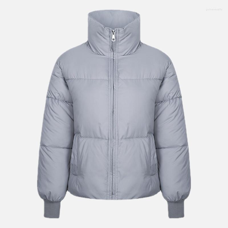 

Women's Down & Parkas Short Warm Quilted Coat With Fluffy Stand-Up Collar Jacket Manteau Femme Hiver Abrigos Mujer Invierno 2022 Guin22, Beige