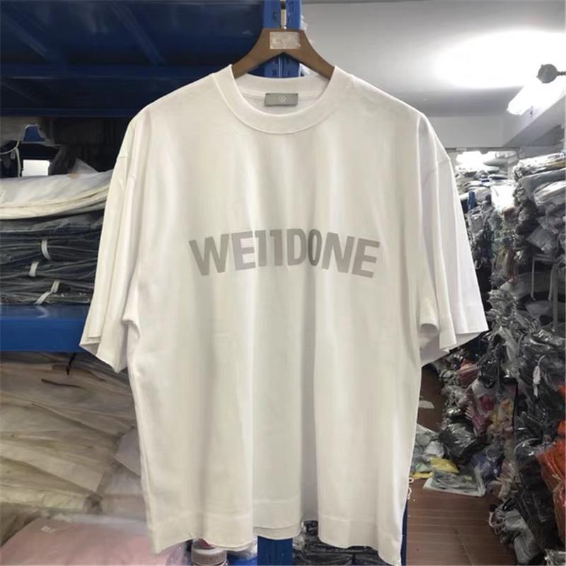 

Men' T-Shirts Spring And Summer Quality We11donet T-Shirt Pure Cotton Fashion Non Binding Printing Women' Short Sleeve