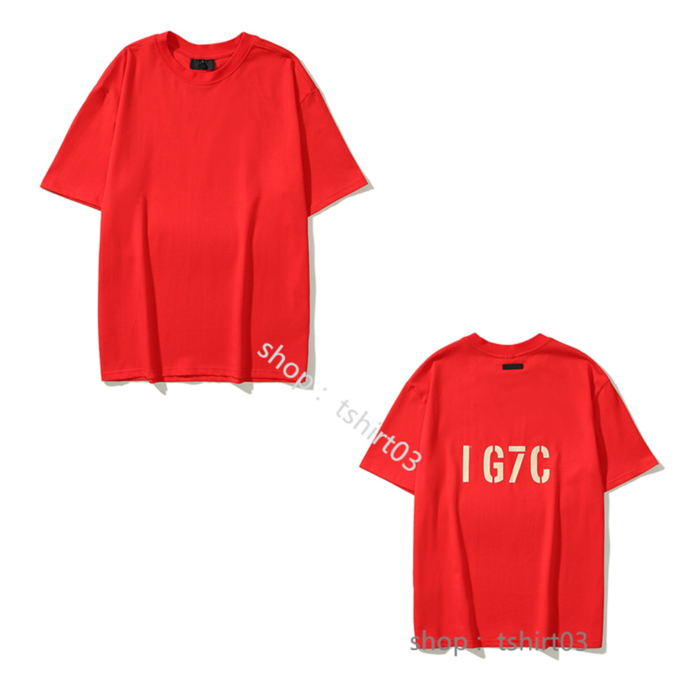 

men t shirt mens designer t shirts reflective Tech Fleeces laser high quality three-dimensional silicone letters Cotton print Loose Anti-Pilling sports tshirts C05, 1pcs button