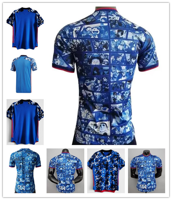 

Player Version Fans Edition Japan 20 21 22 Soccer Jersey Cartoon Captain TSUBASA 2021 2022 ATOM Home Japanese Customized Football Shirt maillot HONDA KAGAWA OKAZAKI, Gold