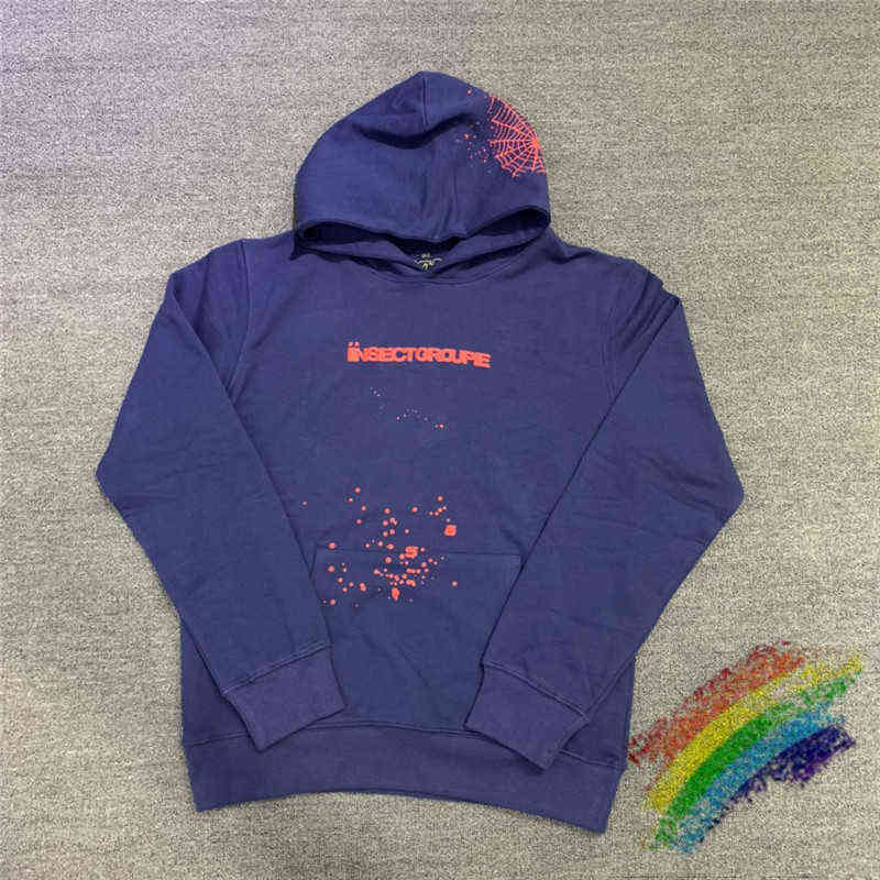 

Best Quality Sp5der Young Thug 555555 Angel Hoodie Men Women Heavy Fabric Unisex Spider Web Pattern Sweatshirt T220721