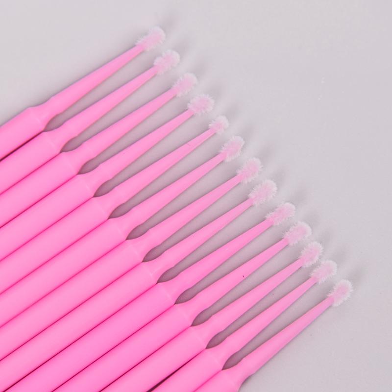 

Makeup Brushes 100PCS/lot Durable Micro Disposable Eyelash Extension Individual Applicators Mascara Brush For WomenMakeup MakeupMakeup