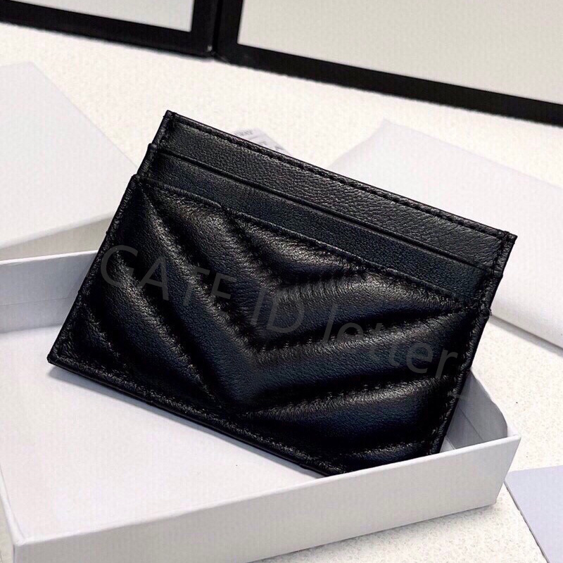 New mini Wallets Designer Handbag Short Purse Tote Clutch Luxurys Women Double Letters Card Holder Pocket Interior Zipper Poucht Fashion Classic