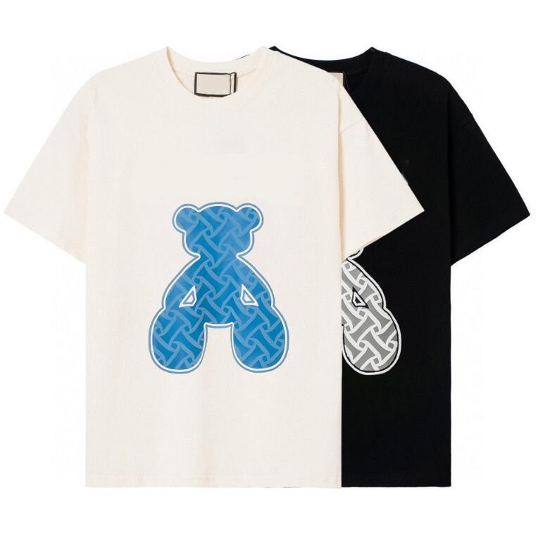 

Designer T Shirts Mens Women Brand Tshirts With Letters Summer Short Sleeved Tee Shirts Casual Tops Clothing -2XL, Black