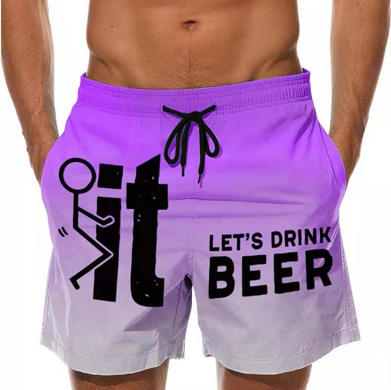 

Men' Shorts Green Board Casual Trouser Beach Drawstring Pants Printed Work Men' Swimwear Mens Swim Shirt TrunksMen, Blue