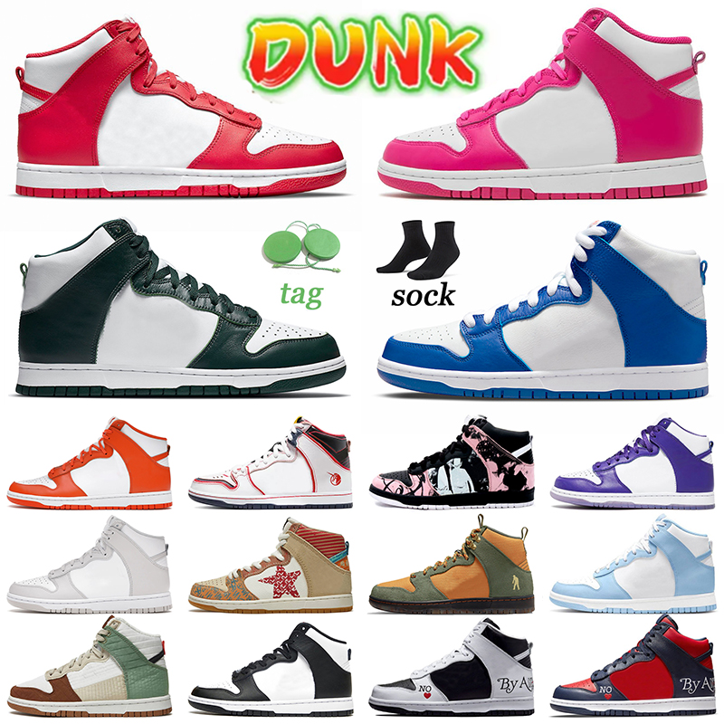 

Jogging Casual Shoes Kentucky Pink Prime High OG Men Trainers Toasty Unkle University Red Women Professional Sneakers First Use Pack Syracuse Panda Sports Mens, 36-45 sup by any means brazil