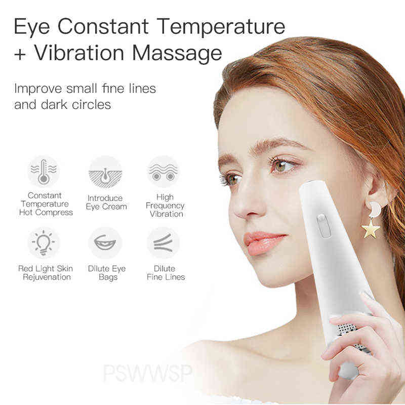 

Hot And Cold Hammer LED Photon Skin Care Face Massage Vibration Facial Rejuvenation Wrinkle Remover 220520