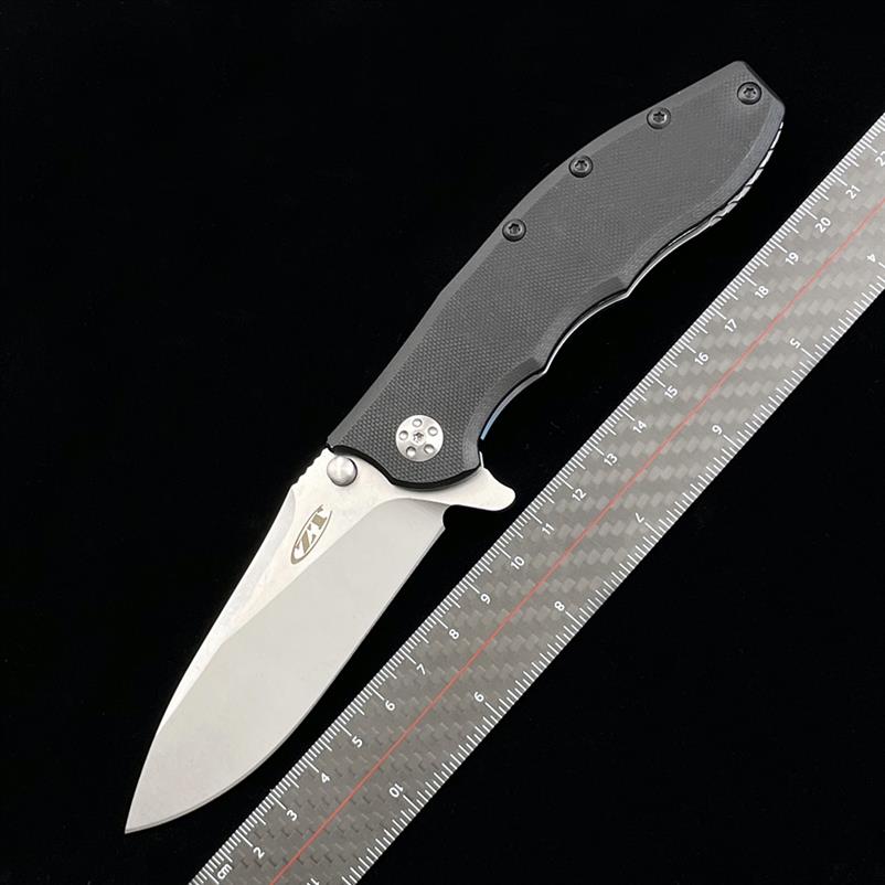 

Zero Tolerance 0562 ZT0562 Ball Bearing Folding Knife 3.5" ELMAX Blade g10 handle outdoor camping hunting pocket EDC KNIVES175R