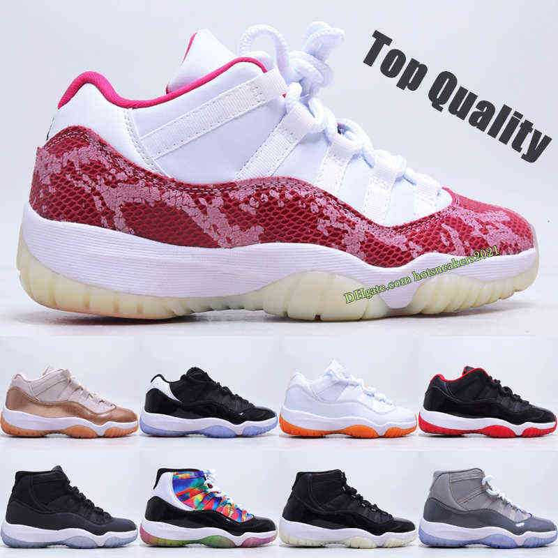 

Flat 11s High Basketball Shoes Rainbow colors Rose Gold Jubilee Cool Grey Legend Blue Bred Mens Womens Outdoor 11 Low Running Sports, 05 rainbow colors
