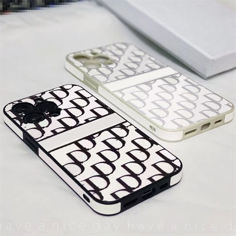 

Designer IPhone Case Letter D Phone Cover For IPhone 12 11 Pro Max 7 8 Plus 13 Anti Fouling Phone Case High Quality, D1