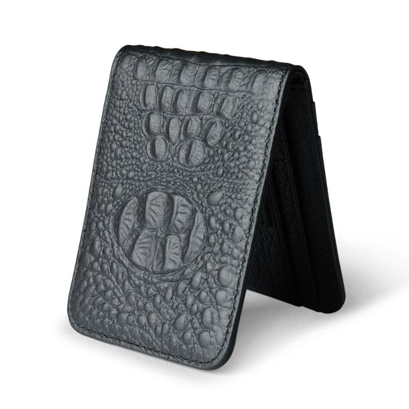 

Money Clips Genuine Leather Driving License Bag Men Male Certificate Cover For US Dollar Cash Card WalletMoney