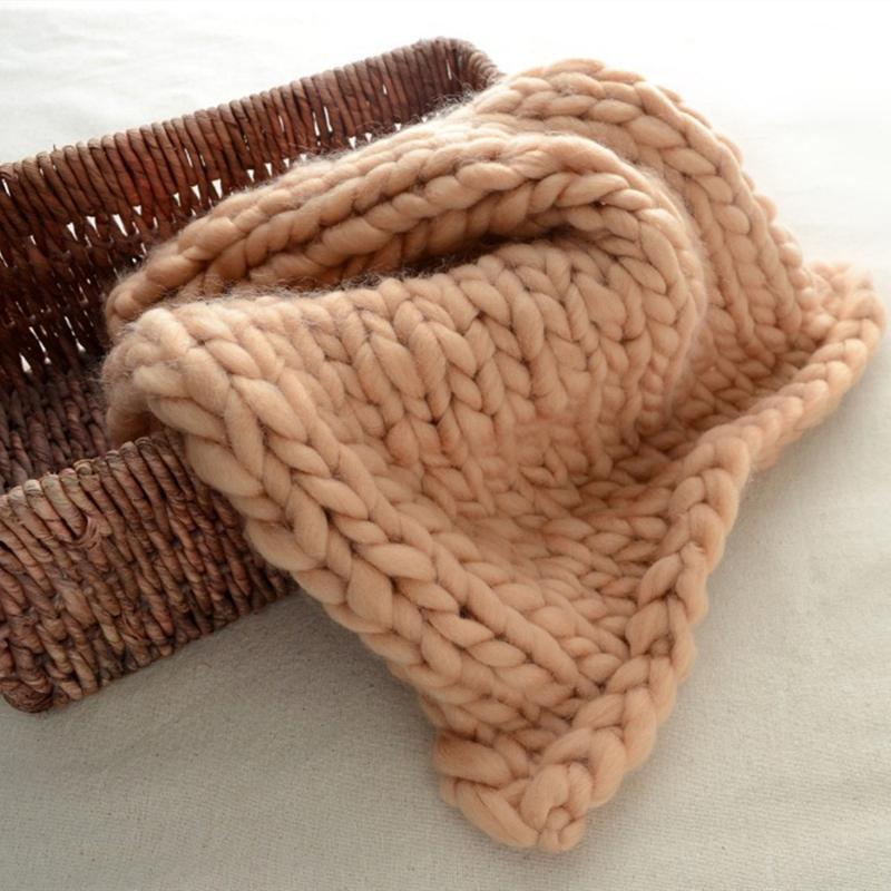 

Blankets & Swaddling Baby Soft Blanket For Born Pography Props Basket Filler Cushion Cover Po PropsBlankets, White