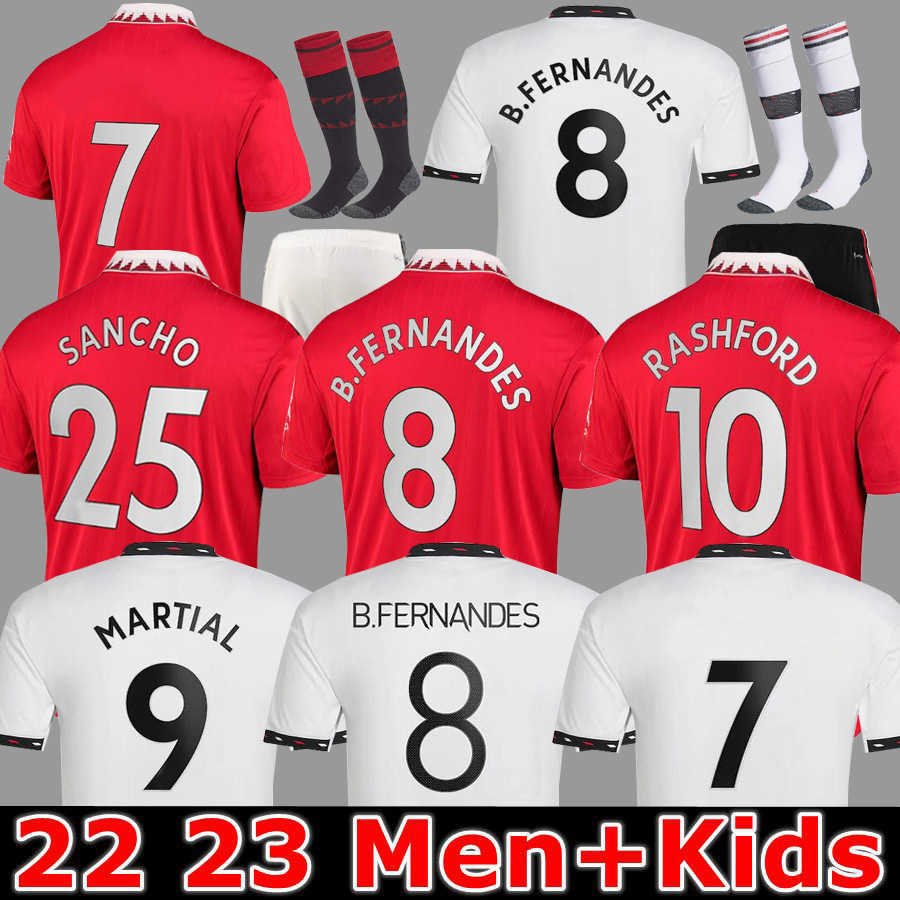

fans player SANCHO 22 23 soccer jerseys RASHFORD MAN 2022 2023 football shirt UTD POGBA CAVANI B. FERNANDES men kids kit VARANE FRED, 22 23 home aldult player