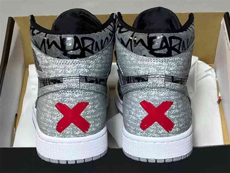 

2022 Authentic 1 High OG Rebellionaire Athletic Shoes Men Women Black White Particle Grey Red Fragment 1 Military Blue TS Outdoor Sports, Disconut link in description