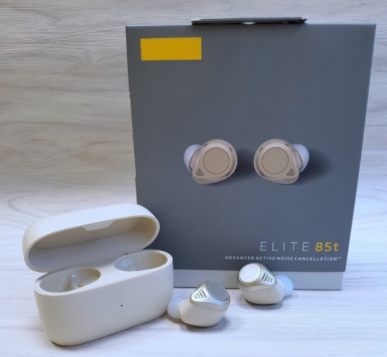 

high-quality Newest Jabras Elite 85t True Wireless Bluetooth Earphone Sports Noise Reduction Headset Music Game Headphones Ipx4 Waterproof Factory wholesale, Gold