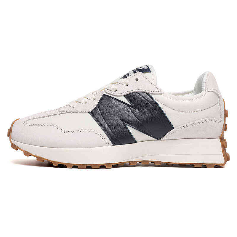 

Nubalun flagship store NB new ms327 sports shoes men's running shoes women's dad shoes library riding new Bailun, 327-1 blue orange