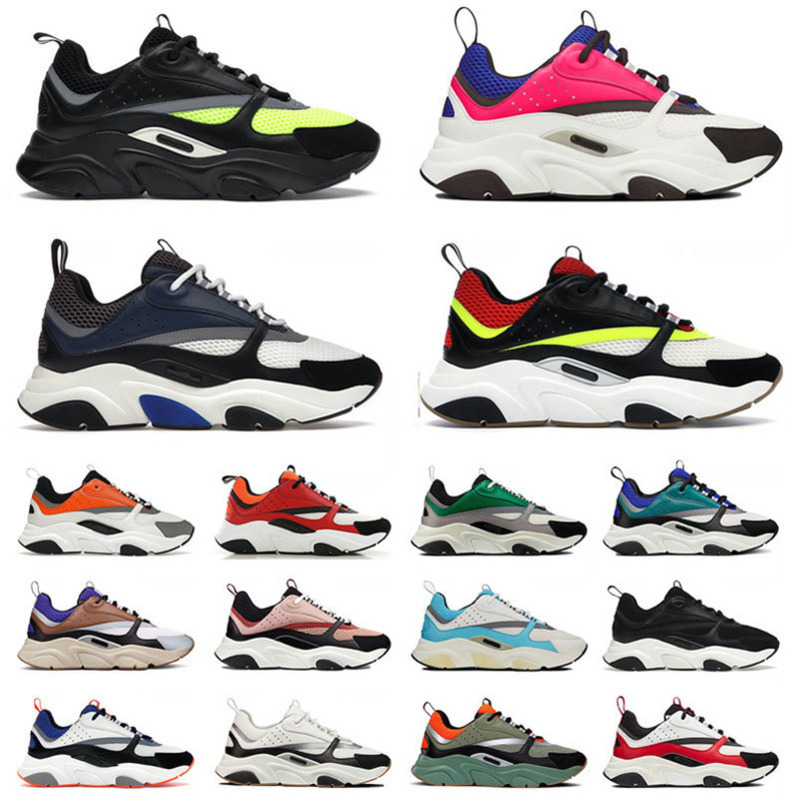 

Original B22 Designer Casual Shoes For Mens Womens Big Size Us 13 Reflective Black Blue Yellow Light Blue White Pink Grey Red Luxury Sports 714C, 29 white black