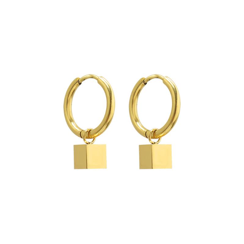 

Hoop & Huggie Stainless Steel Simple Fashion Earrings Designer Gift For Women's Luxury Decoration Earings Jewelry 2022 Argola